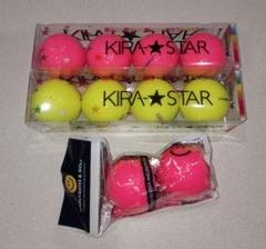 パーリーゲイツ KIRA☆STAR ゴルフボール 10個セット カラフルボール☆