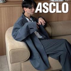 【試着のみ•未使用に近い】ASCLO topsのみ（ジャケットのみ） シャークストレッチノーカラージャケット(ジャケット)｜AMACA