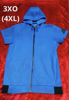 アディダス　半袖パーカー　3XO（4XL）のサムネイル