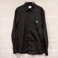 美品 現行 BURBERRY バーバリー 長袖シャツ ロゴ XS 日本サイズSM