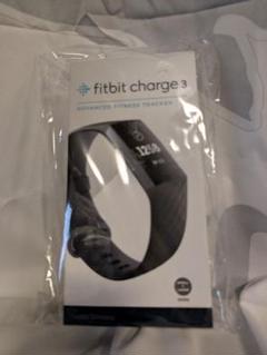 新品未開封未使用　fitbit charge3 ブラック Fitbit CHARGE3 ブラック