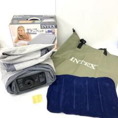 Y972- INTEX エアーベッド シングルサイズ 屋内用