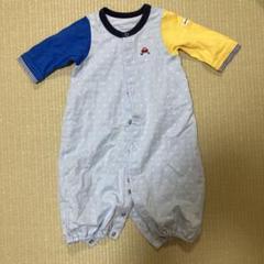 MIKI HOUSE ドット柄ロンパース
