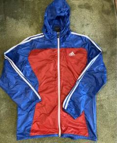 adidas ウィンドブレーカー 青 新品タグ付き Yahoo!オークション -「アディダス ウィンドブレーカー 青」の