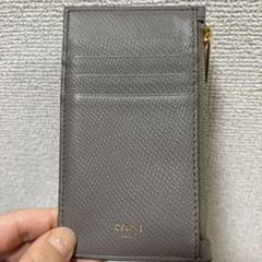 ⭐️美品⭐️　CELINE　フラグメントケース　カードホルダー　グレー CELINE**ジップドカードホルダー フラグメントケース (CELINE