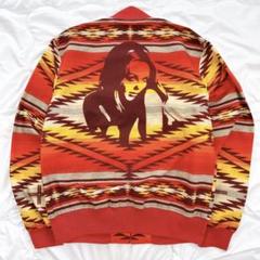 美品 HYSTERIC GLAMOUR ネイティブ柄 ジップアップジャケット 美品 HYSTERIC GLAMOUR ネイティブ柄 ジップアップジャケット