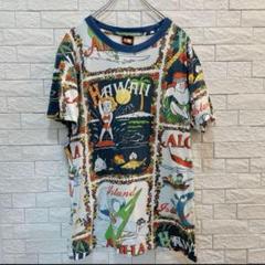 アロハ柄 ハワイ US輸入 Tシャツ 古着 アメカジ レア