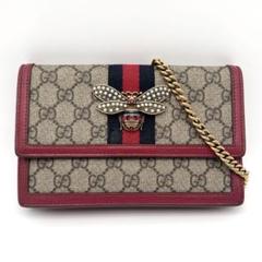 美品 GUCCI クイーンマーガレット ショルダーバッグ 476079•2184