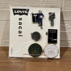 Sacai Levi’s ピンバッチセット 4個 デザイン多様 Sacai Levi's ピンバッチセット 4個 デザイン多様 ピンバッチ
