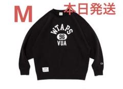 オ*子様 Wtaps x Champion Academy Crew Neck Wtaps x Champion Academy Crew Neck BLACK