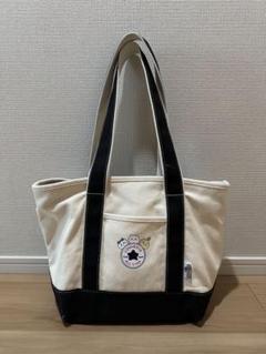 k.etu1227さま専用　ちいかわ　コンバース　トートバック　Ｓ　黒 CONVERSE（コンバース）の「ちいかわ × コンバース キャンバス