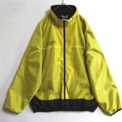 276　gol.　ウインドブレーカー　M　黄色黒　裏地メッシュ　フルジップのサムネイル
