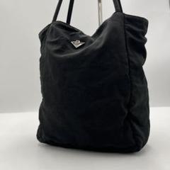 美品✨ボッテガヴェネタ トートバッグ ナイロン レオパード リバーシブル 黒