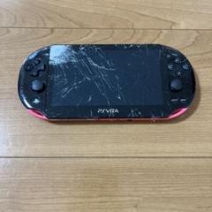 SONY PSVITA ブラック×ピンク色 2000番 本体ジャンク品