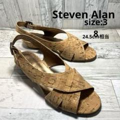 Steven Alan＞レザー メッシュ サンダル（サンダル）｜Steven