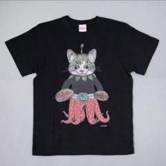 ミスティックキャット　Tシャツ　GUCCI ヒグチユウコ GUCCY 猫 Gucci Mystic Cat and Guccy print T-shirt