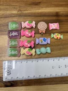 お菓子パーツ　デコ　DIY
