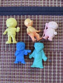 ゲゲゲの鬼太郎　消しゴム7種セット　丸越　後期　水木しげる　悪魔くん　塩ビ人形 丸越 ゲゲゲの鬼太郎 消しゴムパック