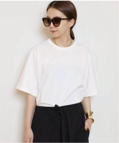 未使用✨MUSE Deuxieme Classe 半袖リブ カットソー 白 2025年最新】MUSE de Deuxieme Classe レディース 半袖(Tシャツ