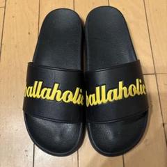 【新品】ballaholic　サンダル　28cm Ballaholic ボーラホリック Logo Shower Sandal (gray/off white