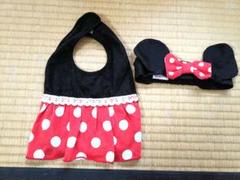 ディズニー ミニー ヘアバンド付き スタイ