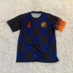 ☆美品☆ドラゴン×サソリ柄 ユニフォーム風Tシャツ L