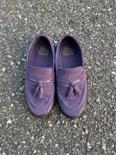 “美品”Last Resort AB パープルタッセルローファー LAST RESORT AB LOAFER VM005 SUEDE Logan Berry / Black ラスト