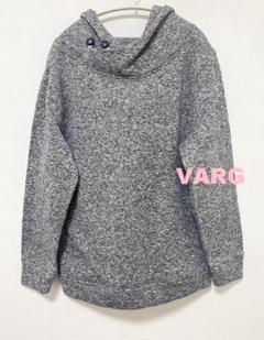 VARG 裏起毛プルオーバーパーカー フーディー L