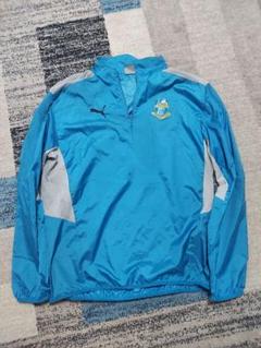 Puma サーマルスーツセット 青 Lサイズ 草津東サッカー高校