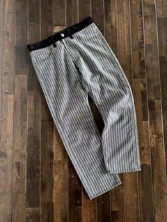 ジュンヤワタナベ×リーバイス/入手困難 15AW ヘリンボーン ストライプ切替P