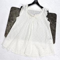 ✨美品✨バーバリーブルーレーベル ノースリーブ シアー ブラウス ノバチェック