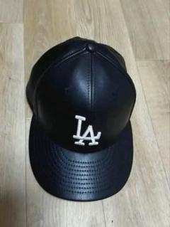 MLB2000s栗原社製 レザーキャップ　NY メジャーリーグベースボール牛革 MLB2000s栗原社製 レザーキャップNY メジャーリーグベースボール牛革