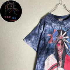 ✮Ｔシャツ　TENNESSEE RIVER　USA製　90’s　アート　XL✮