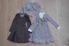 ドールアクセサリー　SD16/DDdy用 白ばら女学院 高等科制服 「ホワイトローズコレクション ボークスショップ＆ホビー天国ウェブ限定 ドールアクセサリー SD/DD用 灰ばら女学院 高等科制服