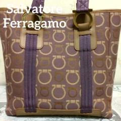 Salvatore Ferragamo フェラガモ トートバッグ ガンチーニ