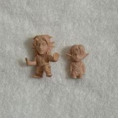 幽遊白書 幽白 消しゴム 黄泉 ＆ 修羅 セット 森永 食玩 当時物