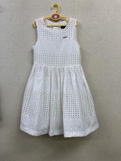 IVY HOUSE 総レースコットンノースリーブ ワンピース
