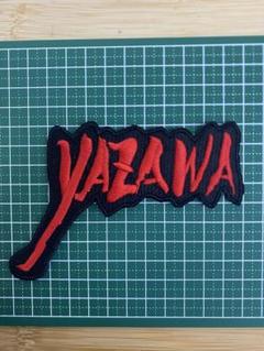劇レア　矢沢永吉　大判　刺繍ワッペン　フェニックス　ブルーE.YAZAWA 劇レア 矢沢永吉 大判 刺繍ワッペン フェニックス ブルーE