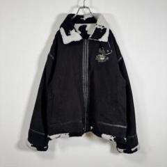 【最終値下げ】left alone レフトアローン ボアジャケット  古着 美品/希少】Left Alone レフトアローン リバーシブル ジャケット