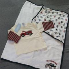 新品未使用 GYMBOREE ジンボリー⭐長袖Tシャツ&おくるみのセット ⭐