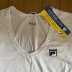 【新品】　FILA Vネック長袖インナーシャツ　Mサイズのサムネイル