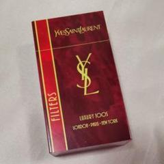 YVES SAINT LAURENT タバコ ブリキ サンプル 模型 YVES SAINT LAURENT タバコ ブリキ サンプル 模型 - メルカリ