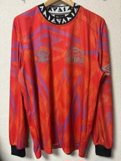 Aries Umbro ゲームシャツ 長袖 ロングスリーブ football Aries - Aries x Umbro Long Sleeve Football Jersey | HBX