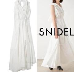 SNIDEL（スナイデル）の「ノースリイレヘムシャツワンピース