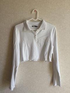 クロップド丈ロングTシャツ