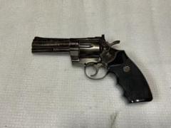 357マグナム型ガスライター　ブラッククロム　クロム　モデルガン　二丁セット 357マグナム型ガスライター ブラッククロム クロム モデルガン