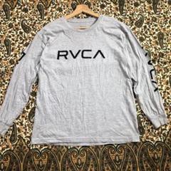 海外古着 RVCA ルーカ長袖カットソー ロンT 両腕ロゴ入り y2k