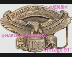 ☆Harley-Davidson☆ヴィンテージ ハーレーダビッドソン バックルのサムネイル