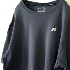 ラッセル RUSSELL ロゴ プレーン Tシャツ L グレー 灰色 古着