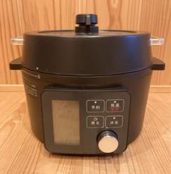 【美品】2024年製 アイリスオーヤ 電気圧力鍋 PMPC-MA2-B 電気圧力鍋 2.2L ブラック PMPC-MA2-B0.1